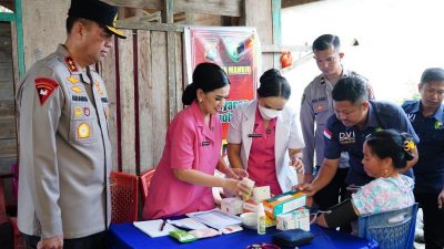 Kapolda Kunjungan Bakti Sosial Ke Bonehau
