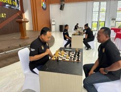 Turnamen Catur Polda Sulbar Diikuti Peserta Dari Jawa