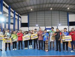 Kapolda Tutup Turnamen Bola Voli