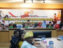 Doa Lintas Agama, Kapolda Sulbar Harap Polri Kedepan Bisa Lebih Baik