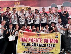 Tim Karate Brimob Polda Sulbar Raih Juara III Umum Piala Presiden RI 2024
