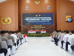 Wakapolda Sulbar Buka Kegiatan Latpra Ops Sikat Marano 2024