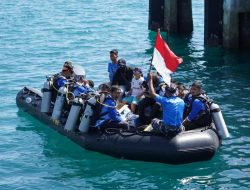 Kapolda Sulbar Apresiasi Event Lomba Katinting di Dermaga Lanal
