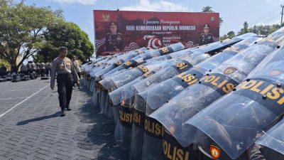 Polda Sulbar Masifkan Latihan Dalmas Jelang Pilkada 2024
