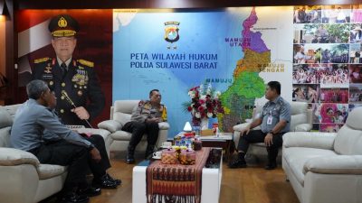 Kapolda Sulbar Terima Kunjungan Kemenkuham, ini pembahasannya