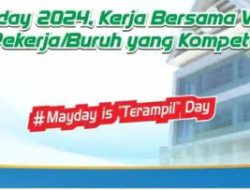 Disnaker Sulbar Gelar Car free Day dan Senam Bersama di Jalan Arteri Mamuju