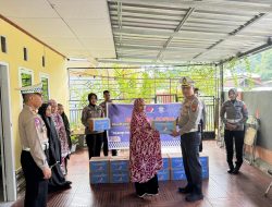 Ditlantas Polda Sulbar Berbagi Kebahagian