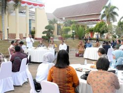 Silaturahmi Pj Gubernur Bersama KPU dan Stokeholder, Kordinasi Terus Dilakukan dalam Menyukseskan Pilkada 2024