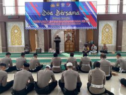 Ditlantas Polda Sulbar Gelar Doa Bersama