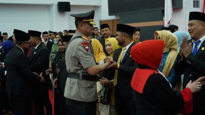 Kapolda Hadiri Pelantikan Anggota DPRD Sulbar Masa Bakti 2024-2029