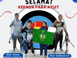 Atlet Panahan Mamuju Raih 3 Medali di Kejurnas Panahan Indoor Borneo Open