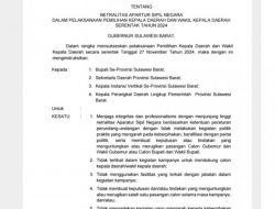 Bahtiar Keluarkan Edaran Soal Netralitas ASN