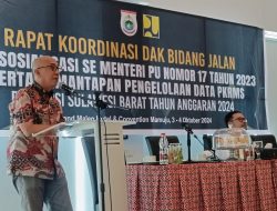 Rakor PUPR, Sinkronisasi Data Pembangunan Infrastruktur Jalan