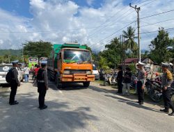Satgas OMP Marano Polda Sulbar Sukses Amankan Kampanye Cagub-Cawagub SDK-JSM