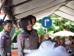 Ditlantas Polda Sulbar Ajak Anak Sekolah Jadi Pelopor Keselamatan Berlalu Lintas