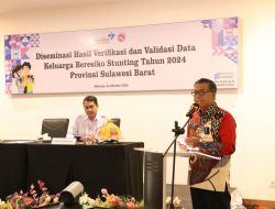 Sekprov Hadiri Diseminasi Hasil Verifikasi dan Validasi Data Keluarga Berisiko Stunting