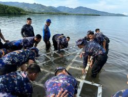 Polairud Polda Sulbar Gelar Aksi Transplantasi Terumbu Karang