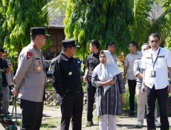Kapolda Sulbar dan Pj Gubernur Cek Pengamanan di TPS