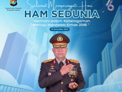 Kapolda Ucapkan Selamat Hari HAM Sedunia