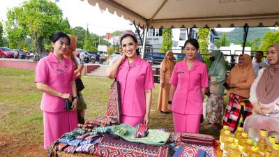 Ketua Bhayangkari Sulbar Apresiasi Pasar Murah