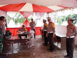 Cek Pos Lilin Marano, Kapolda Sulbar Pastikan Pelayanan Prima di Mamuju