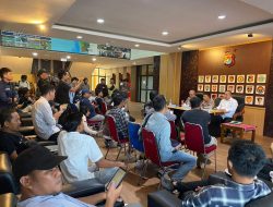 Press Release, Polda Sulbar Ungkap Kejadian Rill Kasus Oknum Polri vs Mahasiswa