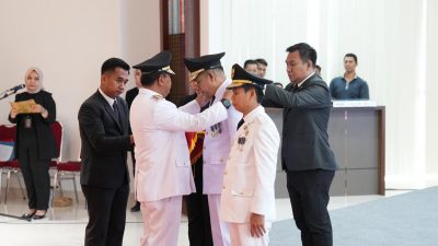Hamzih Dilantik Menjadi Pj Bupati Polman, Muh Zain Menjadi Pj Mamasa