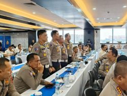 Dir Lantas Polda Sulbar Hadiri Anev Operasi Lilin 2024 di NTMC Polri