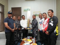 Dukung Program Pemerintah, Lanal  Mamuju Dapat Penghargaan dari Pj Gubernur Sulbar