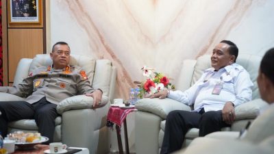 Kapolda Sulbar dan Ditjen Kanwil Pemasyarakatan Sulbar Bahas Penguatan Keamanan