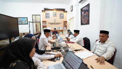 Usai Dilantik, Komisioner KIP Sulbar Langsung Pleno