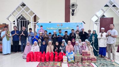 Ditreskrimum Polda Sulbar Salurkan Paket Ramadhan ke Panti Asuhan
