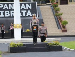 Direktur Lalu Lintas Polda Sulbar Pimpin Upacara HKN