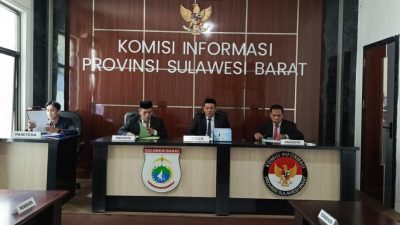 KI Sulbar Sidangkan Lima Permohonan Penyelesaian Sengketa Informasi