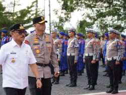Polda Sulbar Gelar Apel Pasukan Operasi Ketupat Marano 2025