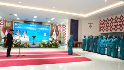 Gubenur Sulbar Kukuhkan Pengurus TP PKK Sulbar