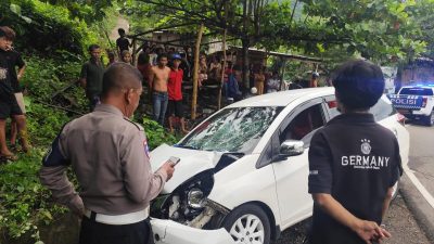 Ditlantas Polda Sulbar Sigap Tangani Kecelakaan di Mamuju