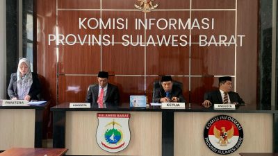 Ini Tiga Sengketa Informasi Dinyatakan Gugur oleh KI Sulbar