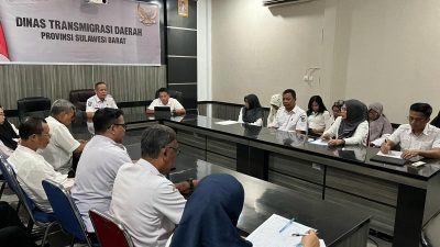 Dinas Transmigrasi Sulbar Rakor Persiapan Kunjungan Menteri
