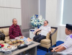 Dua Tokoh Sulbar Bertemu, Syamsul Samad: Saling Support