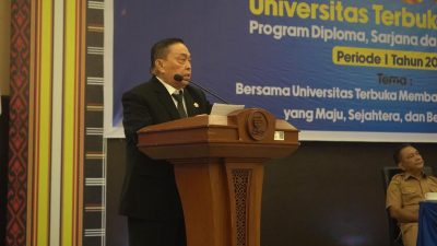 Ini Pesan Wagub Sulbar pada Para Wisudawan UT Majene