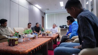 Temui Wagub Sulbar, Ini Aspirasi PC PMII Mamasa