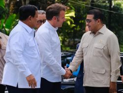 Dampingi Presiden Prabowo, Menteri Ekraf sambut Macron di Borobudur