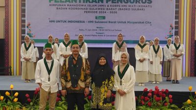 Badko HMI Sulbar Periode 2024-2026 Dilantik