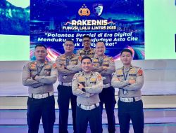 Dirlantas Polda Sulbar Ikuti Rakernis di Jakarta