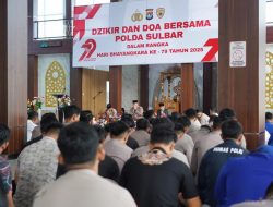 Polda Sulbar Gelar Dzikir dan Doa