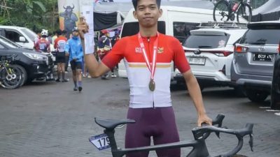 Yahya Usman Raih Emas di Kejurnas Balap Sepeda 2025 di Banyuwangi