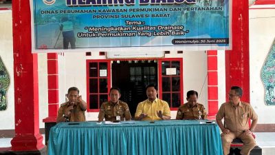 Pemprov Sulbar Gelar Dialog untuk Atasi Banjir di Ujung Baru Polman