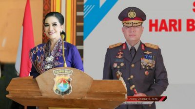 Pesan Moral Ibu Kapolda Sulbar Ny. Miranti Adang