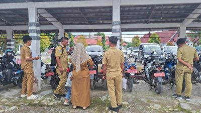 Bapperida Sulbar Gelar Pemeriksaan Kendaraan Dinas